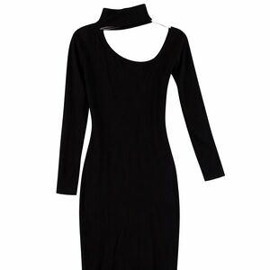 Asos cut out knitted mini dress